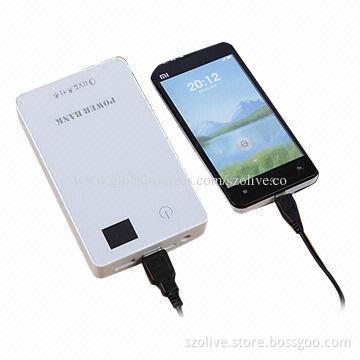 China Wholesale Power Bank, 11,000mAh Capacity, 128 x 76 x 23mm Size